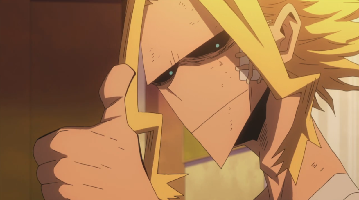 All Might Thumbs Up!